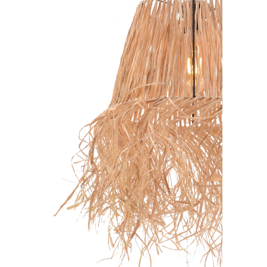 Lámpara colgante VALANCE 1xE27/40W/230V marrón