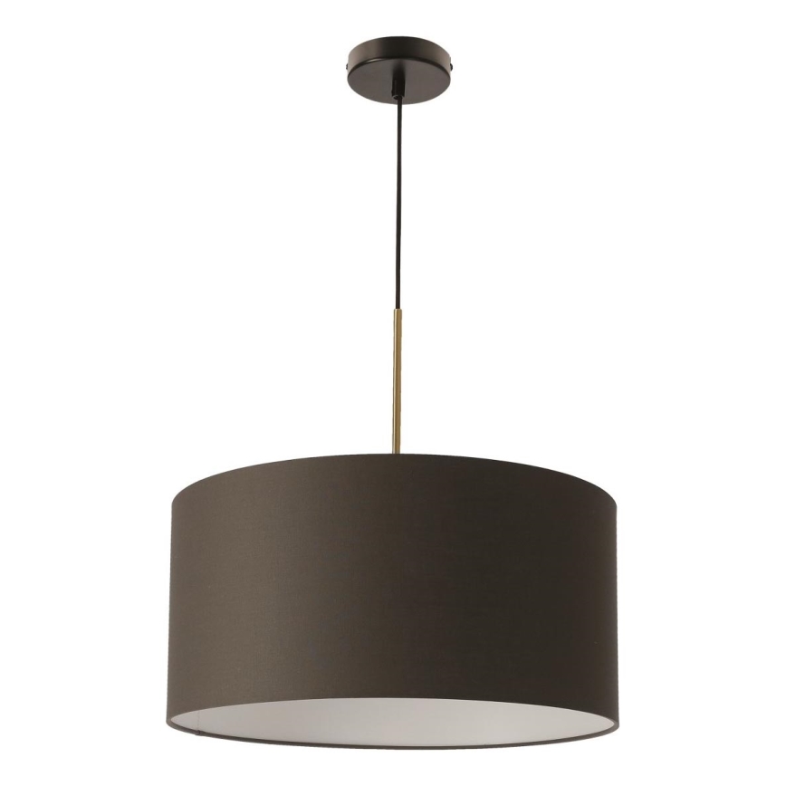 Lámpara colgante VANTI 1xE27/40W/230V marrón