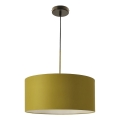 Lámpara colgante VANTI 1xE27/40W/230V verde