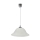 Lámpara colgante VERA 1xE27/60W/230V cromo brillante/blanco