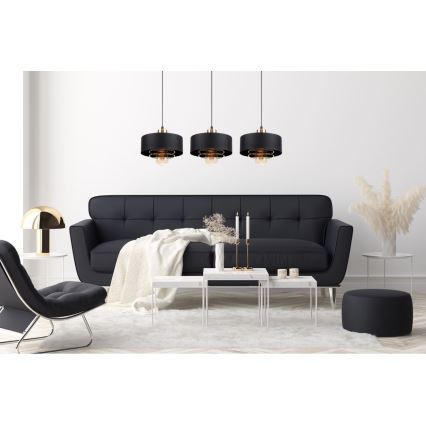 Lámpara colgante VEST 3xE27/60W/230V