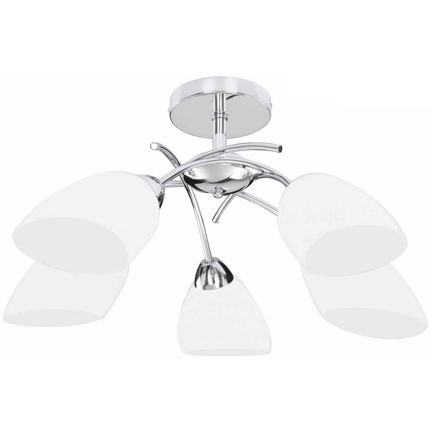 Lámpara colgante VILETTA 5xE27/60W/230V - Certificado FSC