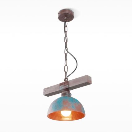 Lámpara colgante VIRIONI 1xE27/60W/230V