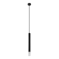 Lámpara colgante VIZIER 1xG9/40W/230V negro