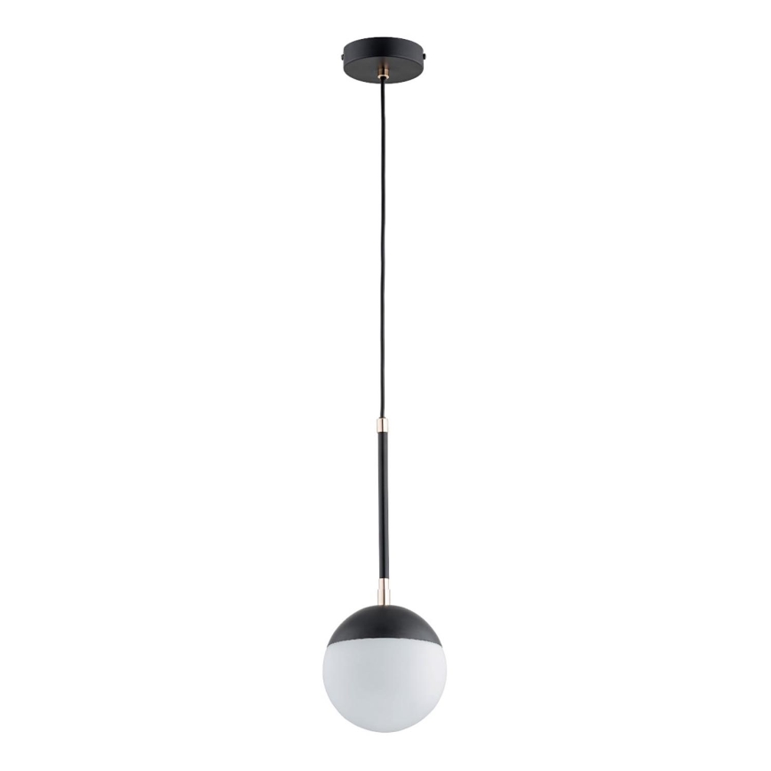 Lámpara colgante VOLDA 1xE14/10W/230V negro