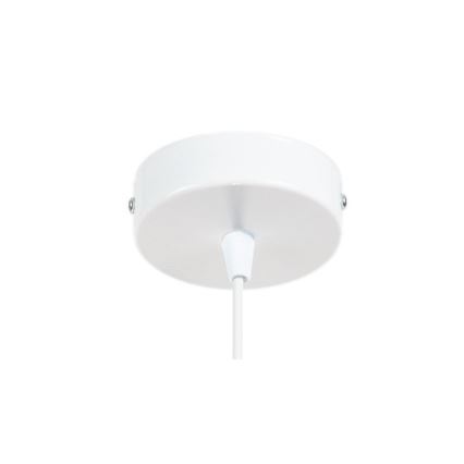 Lámpara colgante WILL 1xE27/60W/230V blanco