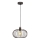 Lámpara colgante WIRE 1xE27/15W/230V marrón