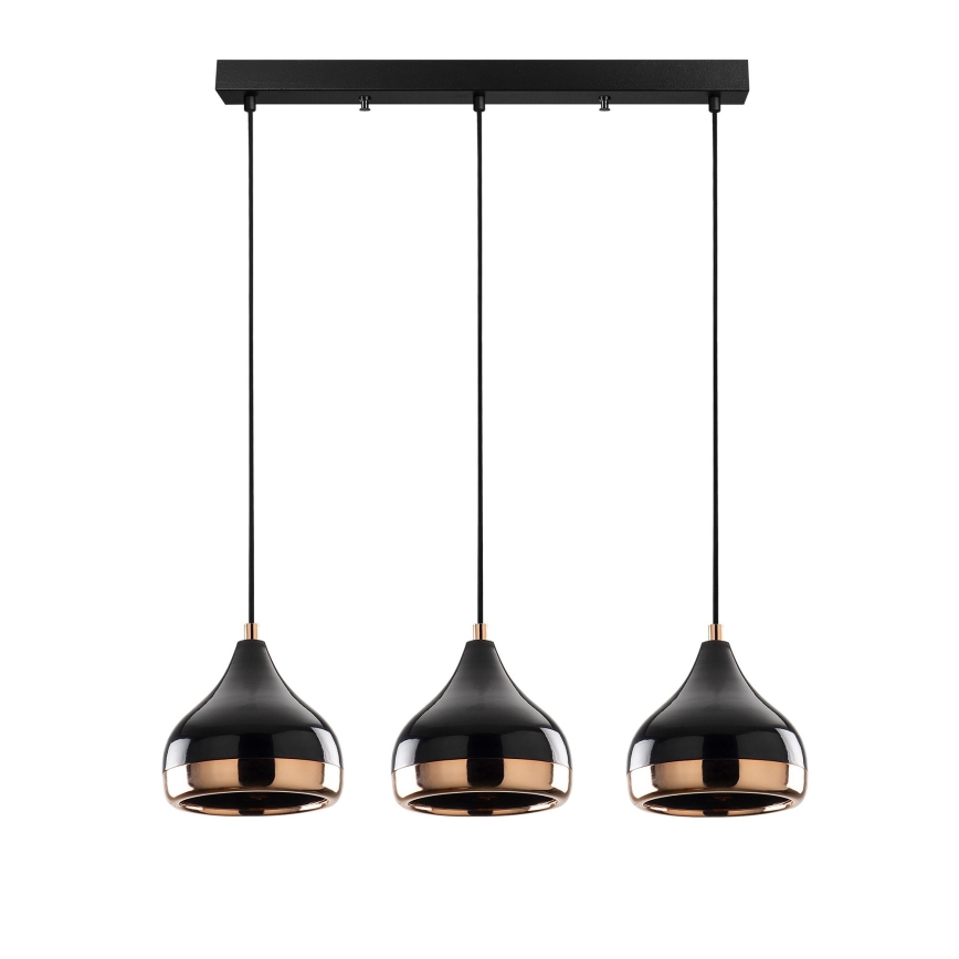 Lámpara colgante YILDO 3xE27/40W/230V