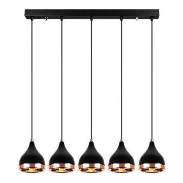 Lámpara colgante YILDO 5xE27/40W/230V