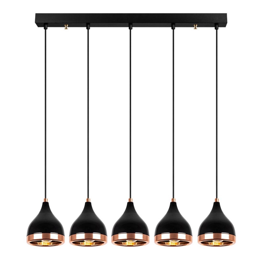 Lámpara colgante YILDO 5xE27/40W/230V