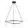 Lámpara colgante YOLI 3xG9/8W/230V negro