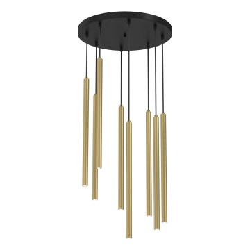 Lámpara colgante YORU 5xG9/8W/230V latón