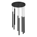 Lámpara colgante YORU 5xG9/8W/230V negro