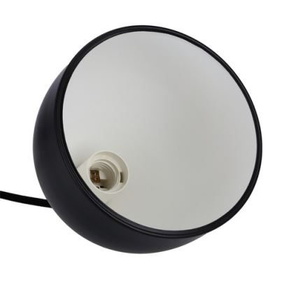 Lámpara colgante YSTAD 1xE27/40W/230V negro