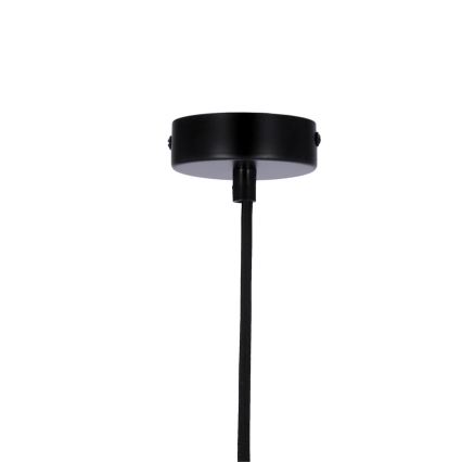 Lámpara colgante YSTAD 1xE27/40W/230V negro