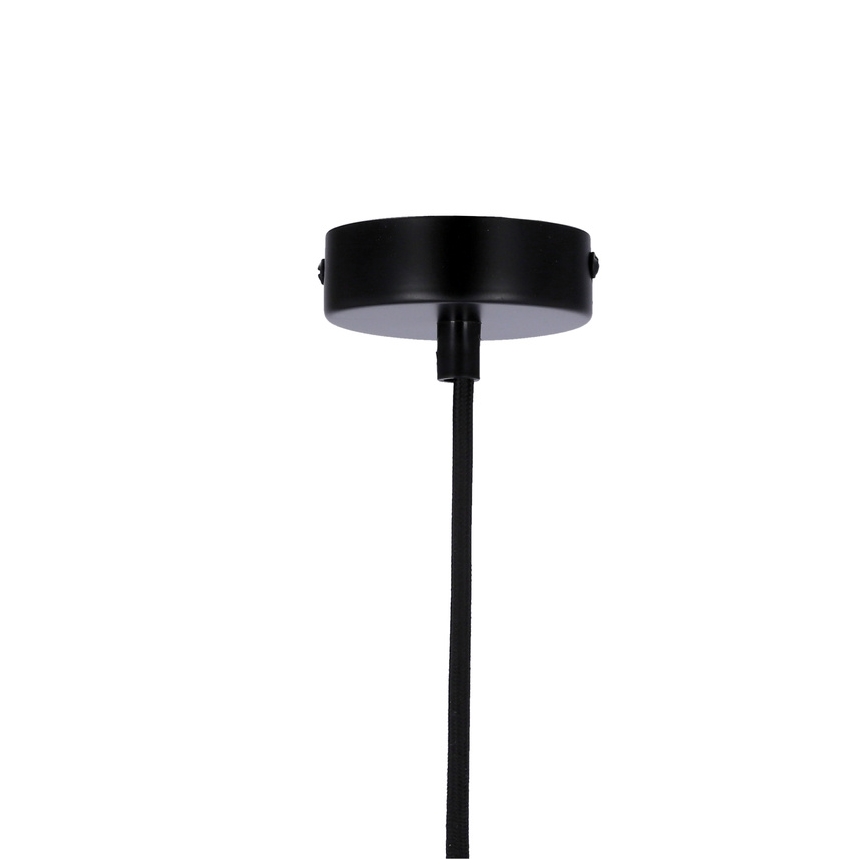 Lámpara colgante YSTAD 1xE27/40W/230V negro