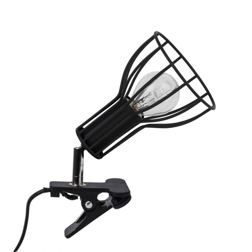 Lámpara con clip MEGAN 1xE14/40W/230V – Certificado FSC