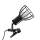 Lámpara con clip MEGAN 1xE14/40W/230V – Certificado FSC