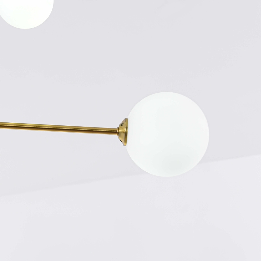 Lámpara con varilla DORADO 6xG9/40W/230V dorada