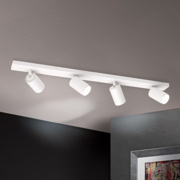 Lámpara de 4 focos SEAN 4xGU10/13W/230V blanca