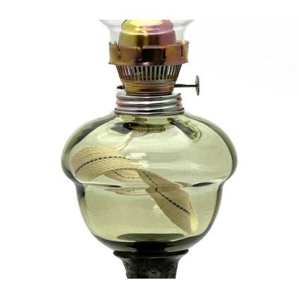 Lámpara de aceite BARBORA 54 cm verde bosque