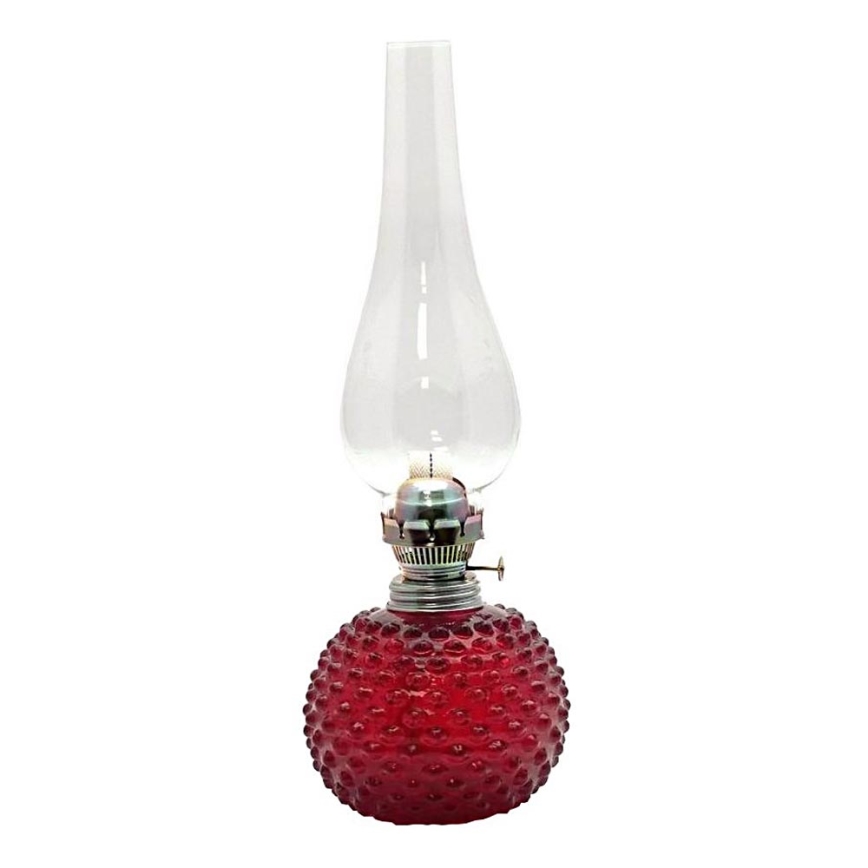 Lámpara de aceite EMA 38 cm Granate