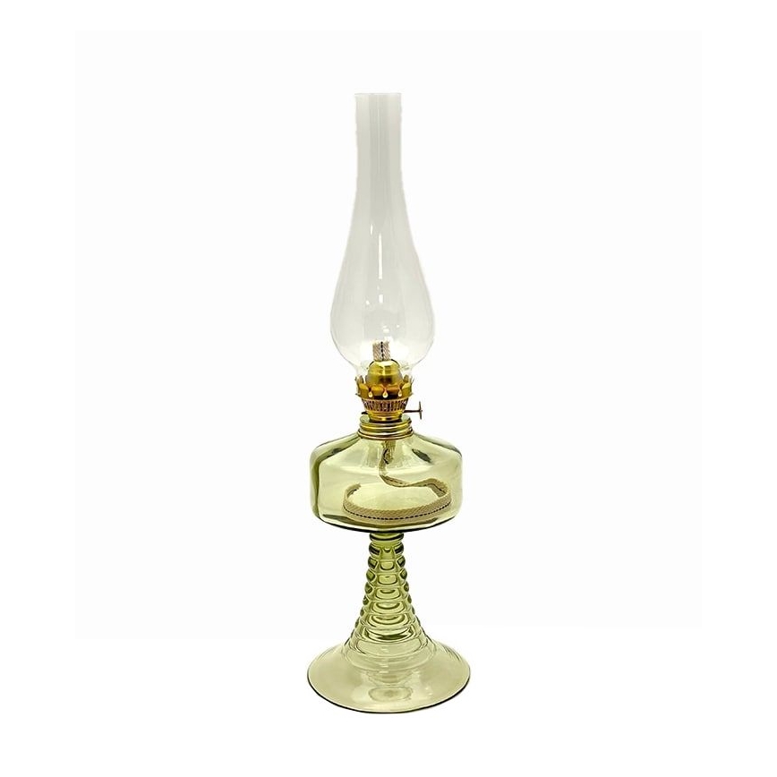 Lámpara de aceite PETRA 42 cm verde bosque