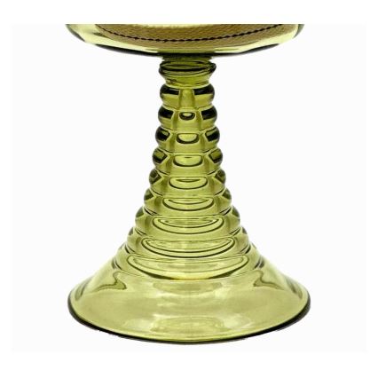 Lámpara de aceite PETRA 42 cm verde bosque