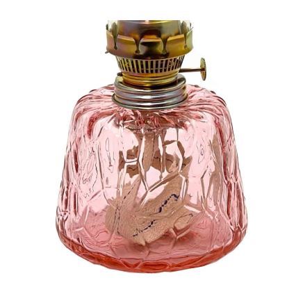 Lámpara de aceite POLY 38 cm rosa