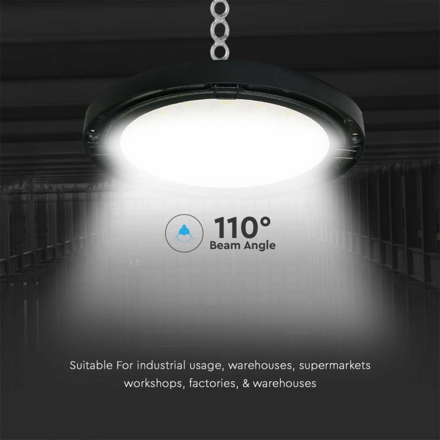 Lámpara de alta resistencia LED High Bay LED/150W/230V IP65 4000K
