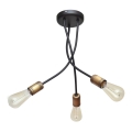 Lámpara de araña colgante HARVARD 3xE27/15W/230V