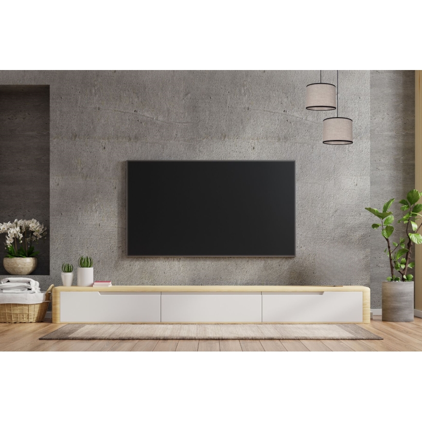 Lámpara de araña con cable NEXO 2xE27/60W/230V Ø 22 cm
