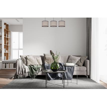 Lámpara de araña con cable NEXO 3xE27/60W/230V