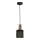 Lámpara de araña de cable ARES 1xE27/60W/230V