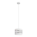 Lámpara de araña de cable HELEN 1xE27/15W/230V ø 20 cm blanco