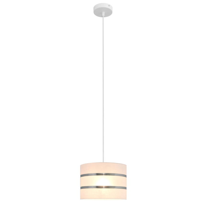 Lámpara de araña de cable HELEN 1xE27/15W/230V ø 20 cm blanco