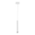 Lámpara de araña de cable LED ALBA 1xLED/5W/230V blanco
