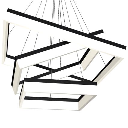 Lámpara de araña de cable LED NERO 3xLED/140W/230V