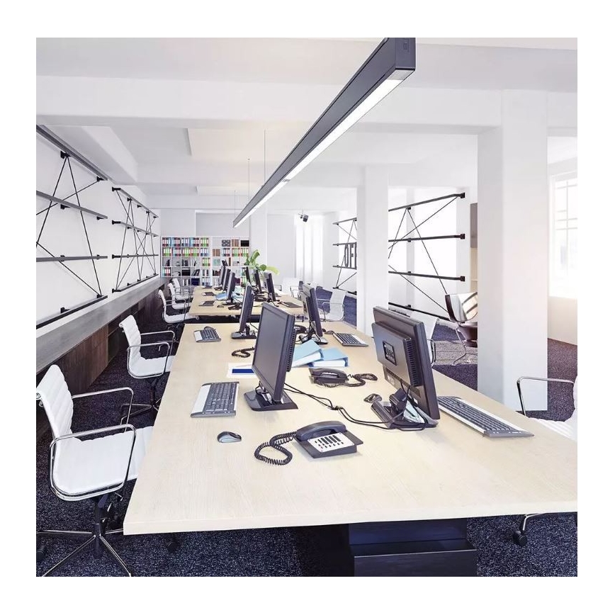 Lámpara de araña de cable LED SAMSUNG CHIP LED/40W/230V 3000K/4000K/6400K