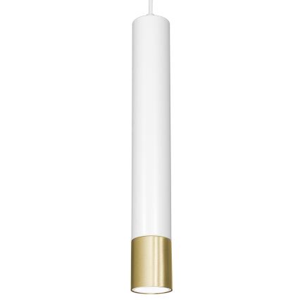 Lámpara de araña de cable NEST 3xGU10/8W/230V blanco/dorado
