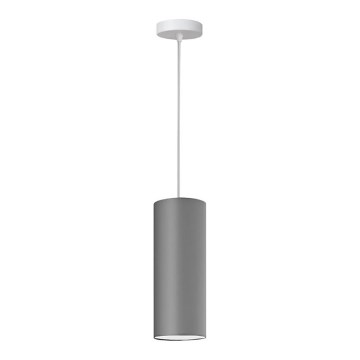 Lámpara de araña de cable ZIK 1xE27/40W/230V gris