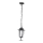 Lámpara de araña de exterior con cadena 1xE27/40W/230V IP44 negro
