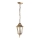 Lámpara de araña de exterior con cadena 1xE27/60W/230V dorado IP44