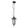 Lámpara de araña de exterior con cadena 1xE27/60W/230V negro