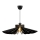 Lámpara de araña en cadena 1xE27/60W/230V black d. 52 cm