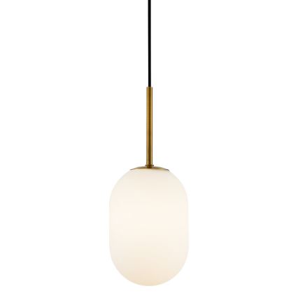 Lámpara de araña en cadena ALIAS 1xG9/8W/230V d. 12 cm dorado