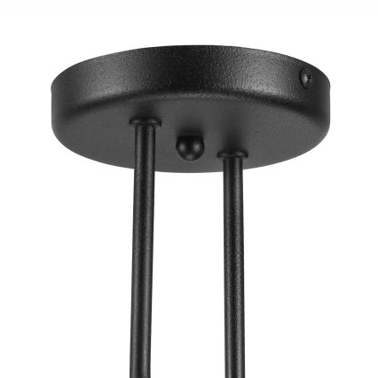 Lámpara de araña fija CHARLIE 2xE27/60W/230V