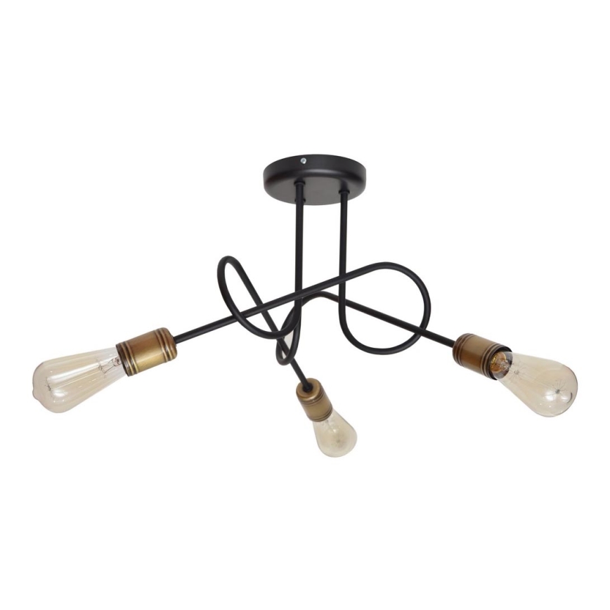 Lámpara de araña fija OXFORD 3xE27/15W/230V