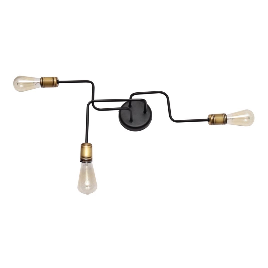 Lámpara de araña fija TUBE 3xE27/15W/230V