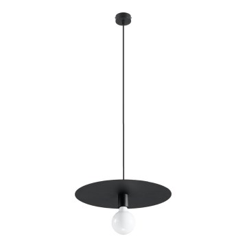 Lámpara de araña FLAVIO 1xE27/60W/230V negro